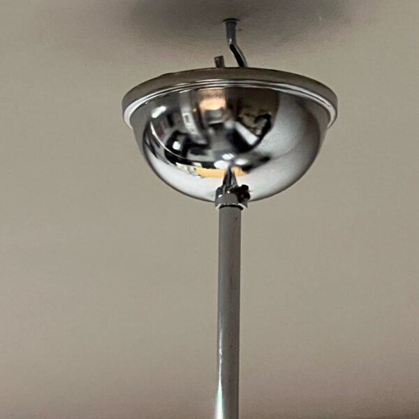 Large Space Age Ceiling Lamp | 70s Italian Pendant Light