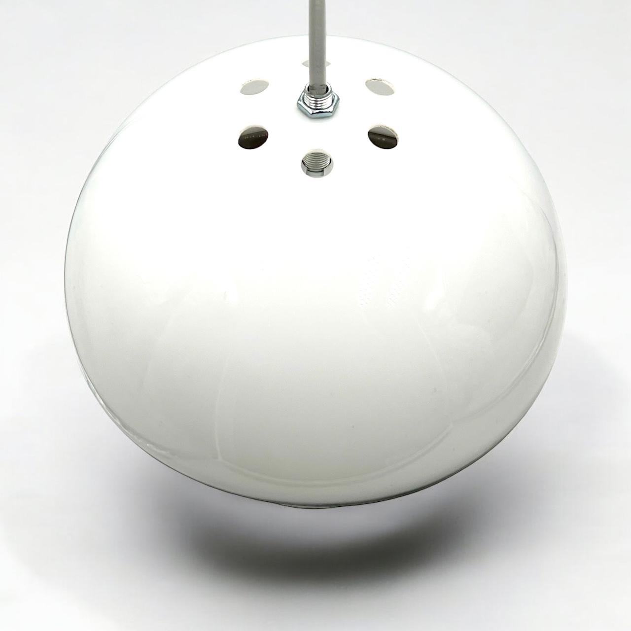 Vintage 70s UFO Lamp Space Age Pendant Dual Color - Image 3