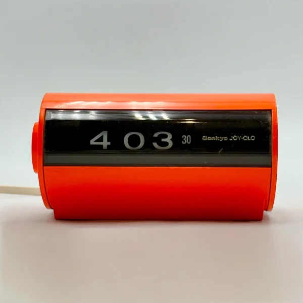 Sankyo Flip Clock – Rare 70s Icon of Joyful Design