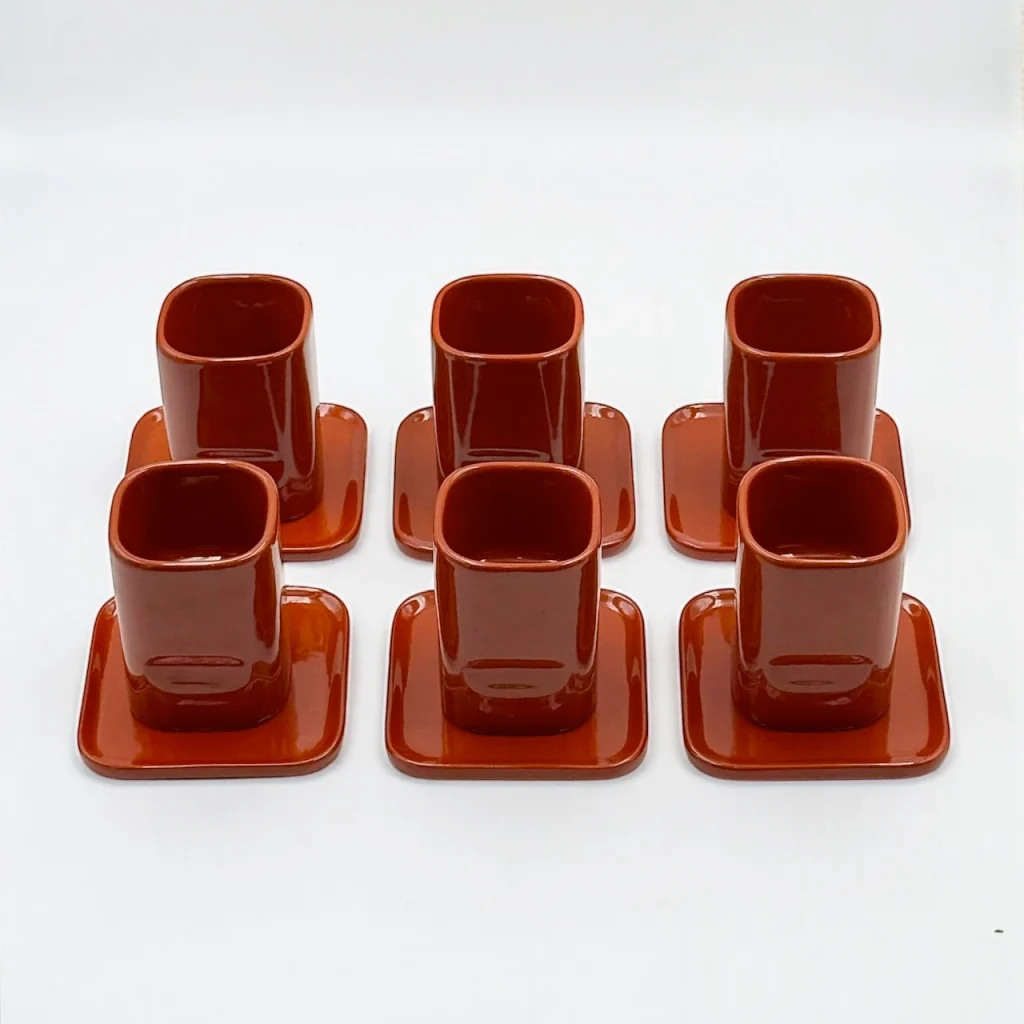 Vintage Sakura Tea Set by Makio Hasuike 1967
