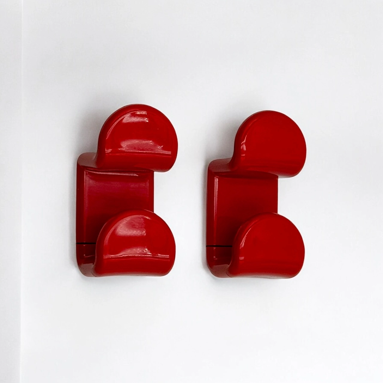70s coat hooks by ambrogio rossari for gedy, set of 2
