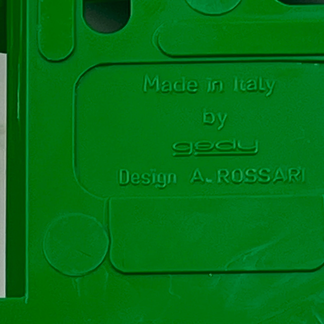 vibrant green 70s coat hooks ambrogio rossari gedy 1970s NOS