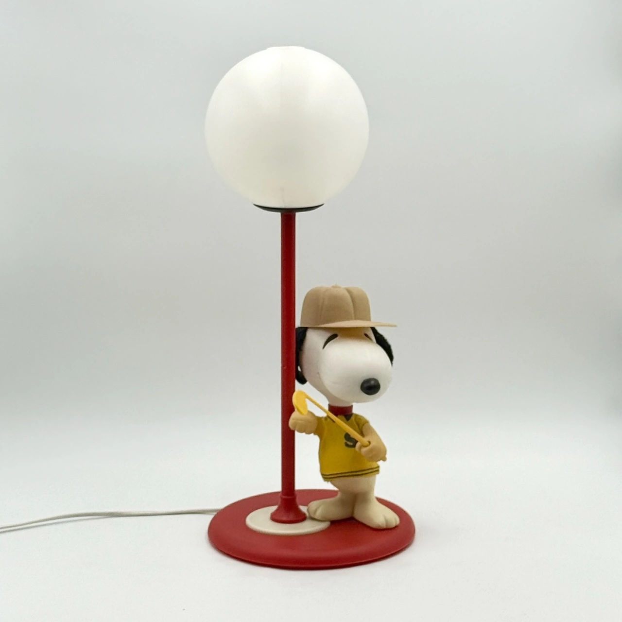 Snoopy table lamp Italian vintage design 1980s by Nuova Linea Zero