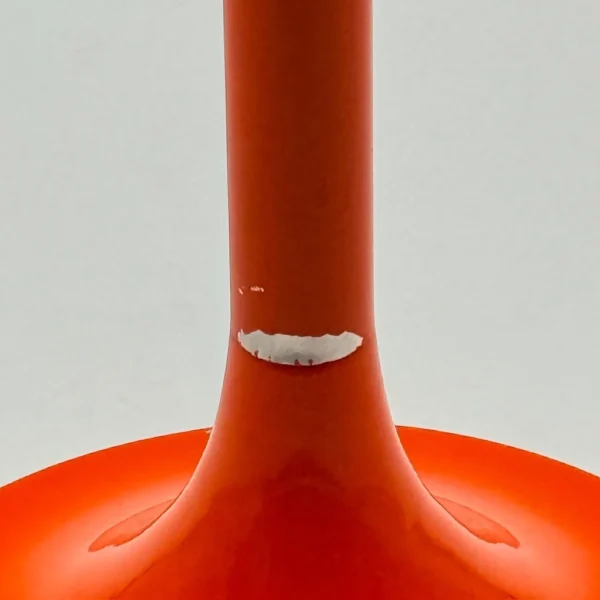 Space Age Floor Ashtray Orange Italy 1970s